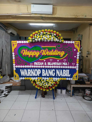 Papan Bunga Pajang